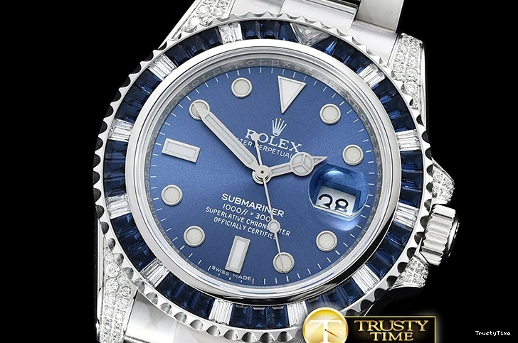 1222 SoftTouch ROLSUB0264A – Submariner 116619 Blue Diam SS SS Blue GSF A 1032
